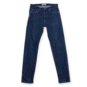 NAKED & FAMOUS Men's Modern Slim Fit Denim Blue Jeans, Sz 32/32